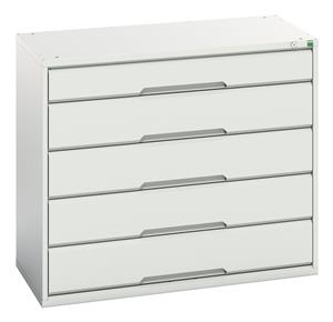 Bott Verso Drawer Cabinets1050 x 550  Tool Storage for garages and workshops Verso 1050 x 550 x 900H 5 Drawer Cabinet